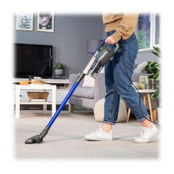 Russell Hobbs RHCHS2001 450W 3 in 1 Lightweight Bagless Corded Stick Vacuum Cleaner with Crevice Brush and Upholstery Tool, Easy Empty