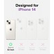 iPhone 14 Ringke Fusion Bumper Case - Transparent