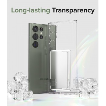 Samsung Galaxy S23 Ultra Ringke Card Case - Transparent
