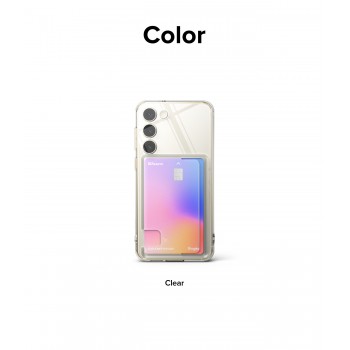 Samsung Galaxy S23 Ringke Card Case - Transparent
