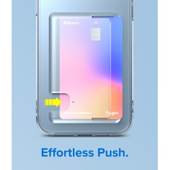 iPhone 13 Pro Ringke Fusion Card Case - Transparent 