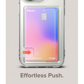 iPhone 14 Pro Max Ringke Fusion Card Case - Transparent 
