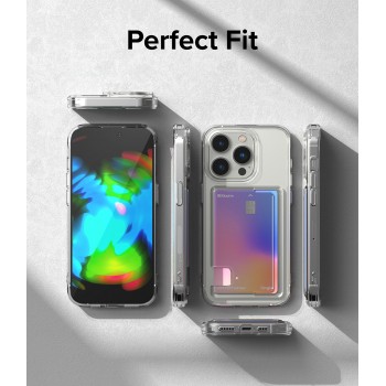 iPhone 14 Pro Ringke Fusion Card Case - Transparent