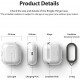 Ringke Airpods 3 Case With Hinge - Transparent 