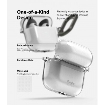 Ringke Airpods 3 Case With Hinge - Transparent 