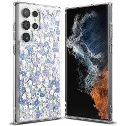 Samsung Galaxy S22 Ultra Ringke Fusion Design Case - Wild Flowers