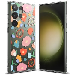 Samsung Galaxy S23 Ultra Ringke Fusion Design Case - Floral