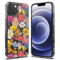 iPhone 13 Ringke Fusion Design Case - Vivid Flowers