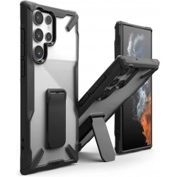 Samsung Galaxy S22 Ultra Fusion X Stand Case - Black