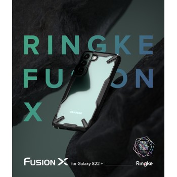 Samsung Galaxy S22+ Ringke Fusion X Case - Black