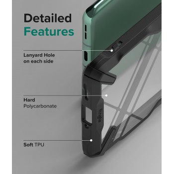 OnePlus 10 Pro 5G Ringke Fusion X Case - Black