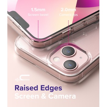 iPhone 13 Ringke Fusion Matte Case - Transparent 