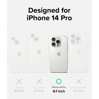iPhone 14 Pro Ringke Silicone Case - Stone