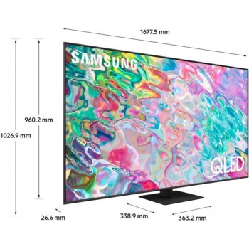 Samsung QE75Q70CAT 75″ QLED 4K Quantum HDR Smart TV