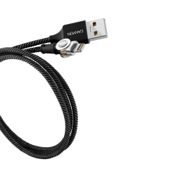 Canyon Lightning Charging Cable With Magnetic Rotating System 