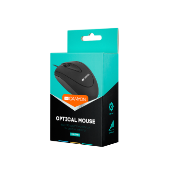 Canyon Simple black mouse CM-1