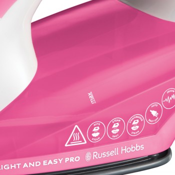 Russell Hobbs Light & Easy Pro Iron - Pink