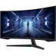 Samsung LC34G55TWWPXEN 34″ Odyssey G55T UWQHD 165Hz Gaming Monitor