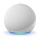 Amazon Echo Dot (5th Gen) Smart Assistant Speaker - Glacier White