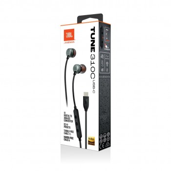 JBL Tune 310C Wired in-Ear Type C Earphones