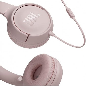 JBL Tune 500 On-Ear Headphones - Pink