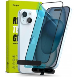 Ringke iPhone 15 Screen Protector Full Cover Glass