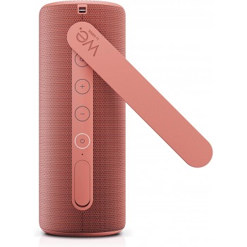 WE by Loewe. HEAR 1 Outdoor/Indoor Bluetooth Speaker - Coral Red