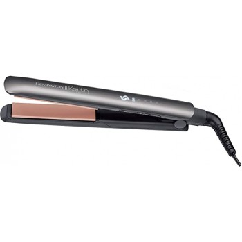 Remington Keratin Protect Intelligent Ceramic Hair Straighteners, Infused with Keratin and Almond Oil, S8598 Roll over image to zoom in Remington Keratin Protect Intelligent Ceramic Hair Straighteners, Infused with Keratin and Almond Oil, S8598
