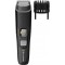 Remington B3 Style Series Mens Beard and Stubble Trimmer - Battery Opperated with Precision Zoom Wheel (0.4-18 mm) - MB3000, Black/Gray