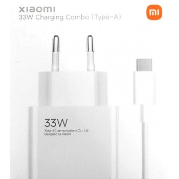 Xiaomi 33W Charging Combo (Type-A) - White