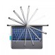 WiWU iPad 10.2/10.5 Bluetooth Keyboard - QWERTY - case Waltz Rotating, 360 rotation - Black