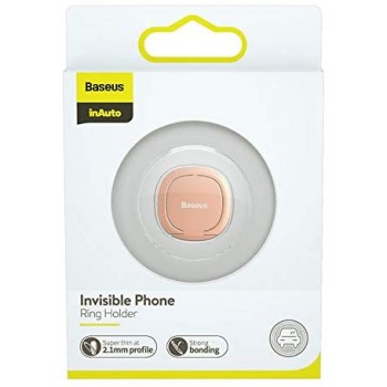 Baseus Invisible phone ring holder - Rose Gold