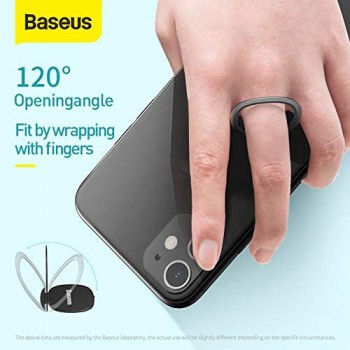 Baseus Invisible phone ring holder - Silver