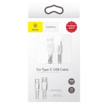 Baseus Type-C Tough series Cable 2A 1m - White