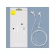 Baseus Encok 3.5mm lateral in-ear Wired Earphone H17 - White