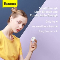 Baseus Earphone Bluetooth Encok WM01 True Wireless - White