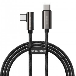 Baseus Legend Series Elbow Fast Charging Data Cable Type-C to Type-C 100W 1m - Black