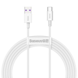 Baseus Data Cable Type-C 66W 2M Superior Series - White