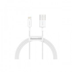 Baseus 1m Lightning Superior Series Cable Fast Charging 2.4A - White