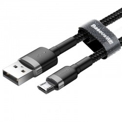 Baseus Micro USB Cafule Cable 2.4A 1m - Black