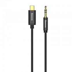 Baseus Type-C Male To 3.5 Male Audio Cable Yiven M01 - Black