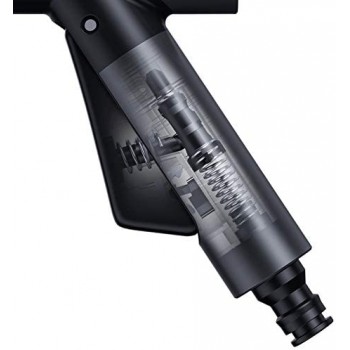 Baseus Simple Life Car Wash Spray Nozzle (with Magic Telescopic Water Pipe) 15m after water filling - Black