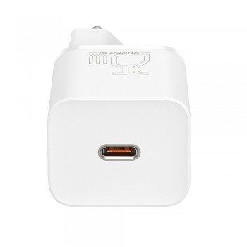 Baseus Travel Charger Super SI 1C Quick Charger 25W (CCSP020102) - White