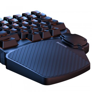 Baseus Game Tool GAMO One-Handed Gaming Keyboard - Black