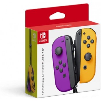 Nintendo Joy-Con (L) / (R) - Neon Purple / Neon Orange for Nintendo Switch