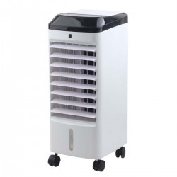 Elit Air Cooler AC-20B, Remote Control, Drawer water tank 5 liter, two ice crystal boxes, Honeycomb cooling pad, Anti-static dust filter, 300 m3/h Air flow volume - White