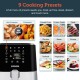 COSORI 5.5LTR PREMIUM AIR FRYER CP258 STAINLESS STEEL WITH DEHYDRATE