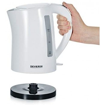 Severin Jug Electric Kettle with 2200 W of Power WK 3494, White-Black