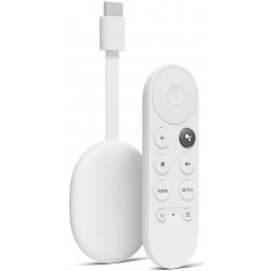 Google Chromecast with Google TV 4K - Ice White