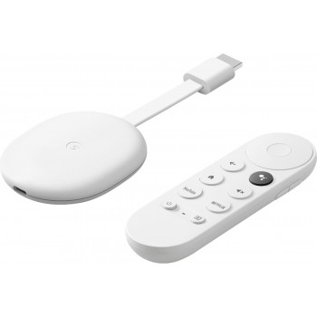 Google Chromecast with Google TV 4K - Ice White